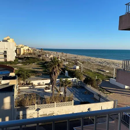 Duplex T3 Vue Mer, Torrey 6, Terrasse, Parking, Barcares - Fr-1-81-629 * Le Barcarès