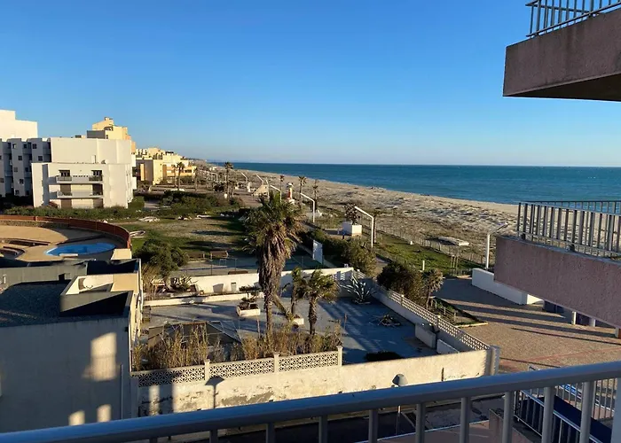 Duplex T3 Vue Mer, Torrey 6, Terrasse, Parking, Barcares - Fr-1-81-629 * Le Barcarès